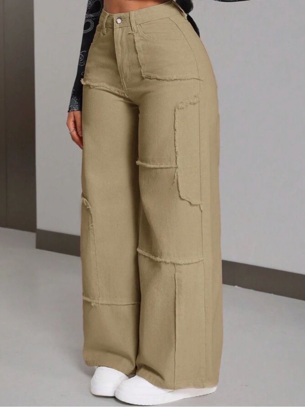 Jeans color Caqui. Size: XXS Petite